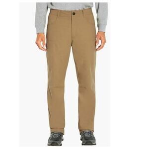 Orvis Fleece Lined Stretch Fabric Pants Men Size 32W x 30L Zipper Durable New